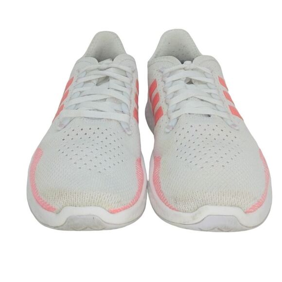 Adidas Fluidflow 2.0 Womens Pre-owned White & Pink Running Sneakers - sz. 9 - Picture 2 of 6
